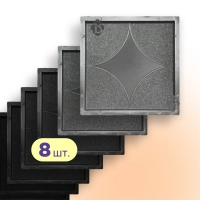 Moulds 300x300 for paving slabs Star 10 pcs., Veres-2007